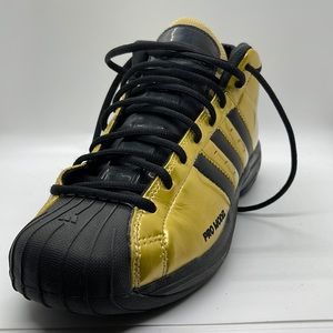 Barely Used-adidas Pro Model 2G 'Gold Metallic' Gold Metallic Basketball Shoes